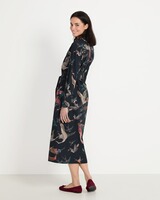 Hemdblusenkleid mit Vogelmotiven, Brigitte von Schönfels