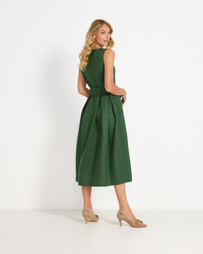 Ärmelloses Leinenkleid, Luis Steindl