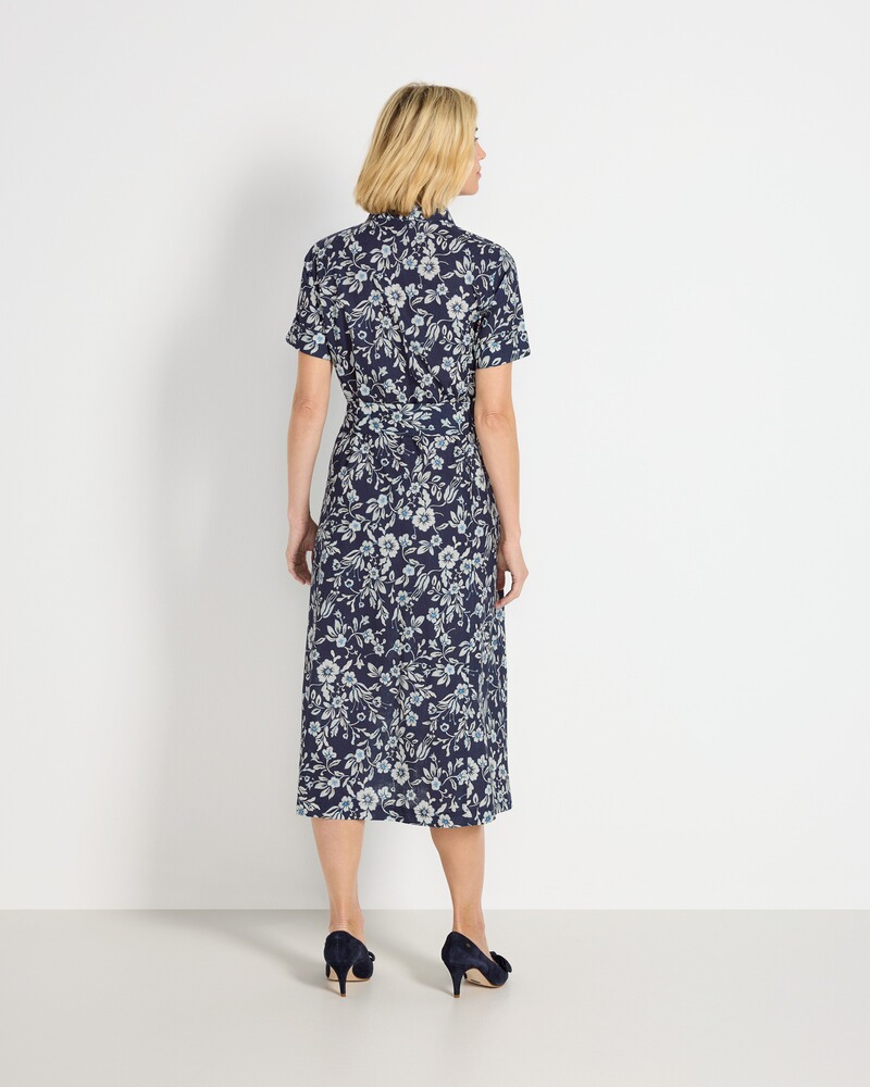 Hemdblusenkleid mit Blumen, HIGHMOOR