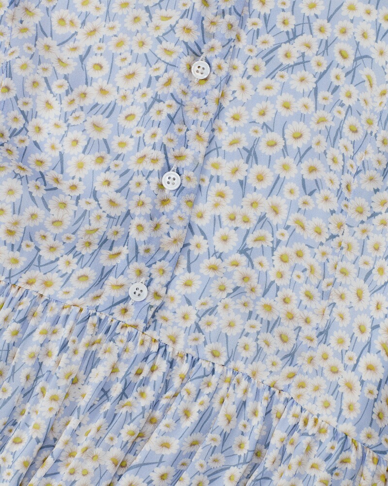 Hemdblusenkleid mit Gänseblümchen, HIGHMOOR