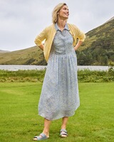 Hemdblusenkleid mit Gänseblümchen, HIGHMOOR