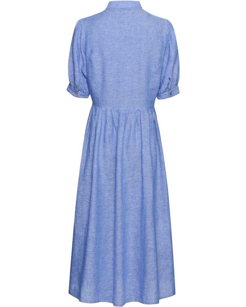 Hochgeschlossenes Leinenkleid, REITMAYER