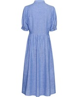 Hochgeschlossenes Leinenkleid, REITMAYER