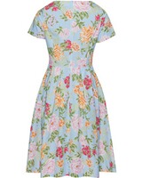 Geblümtes Halbarm-Kleid, REITMAYER