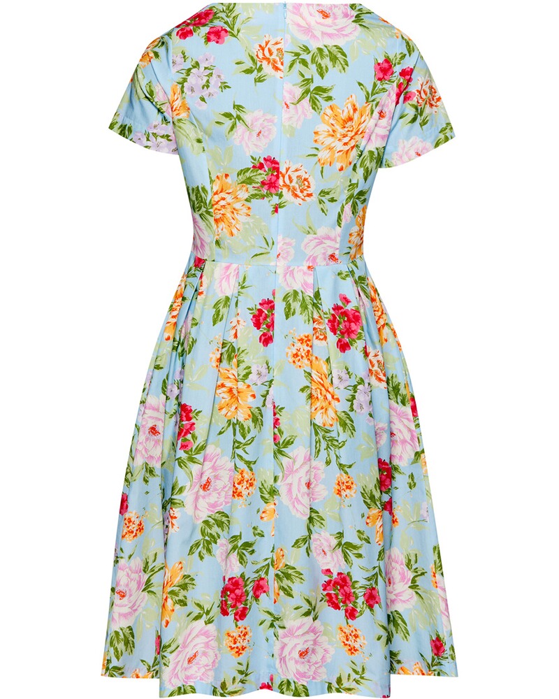 Geblümtes Halbarm-Kleid, REITMAYER