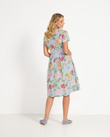 Geblümtes Halbarm-Kleid, REITMAYER