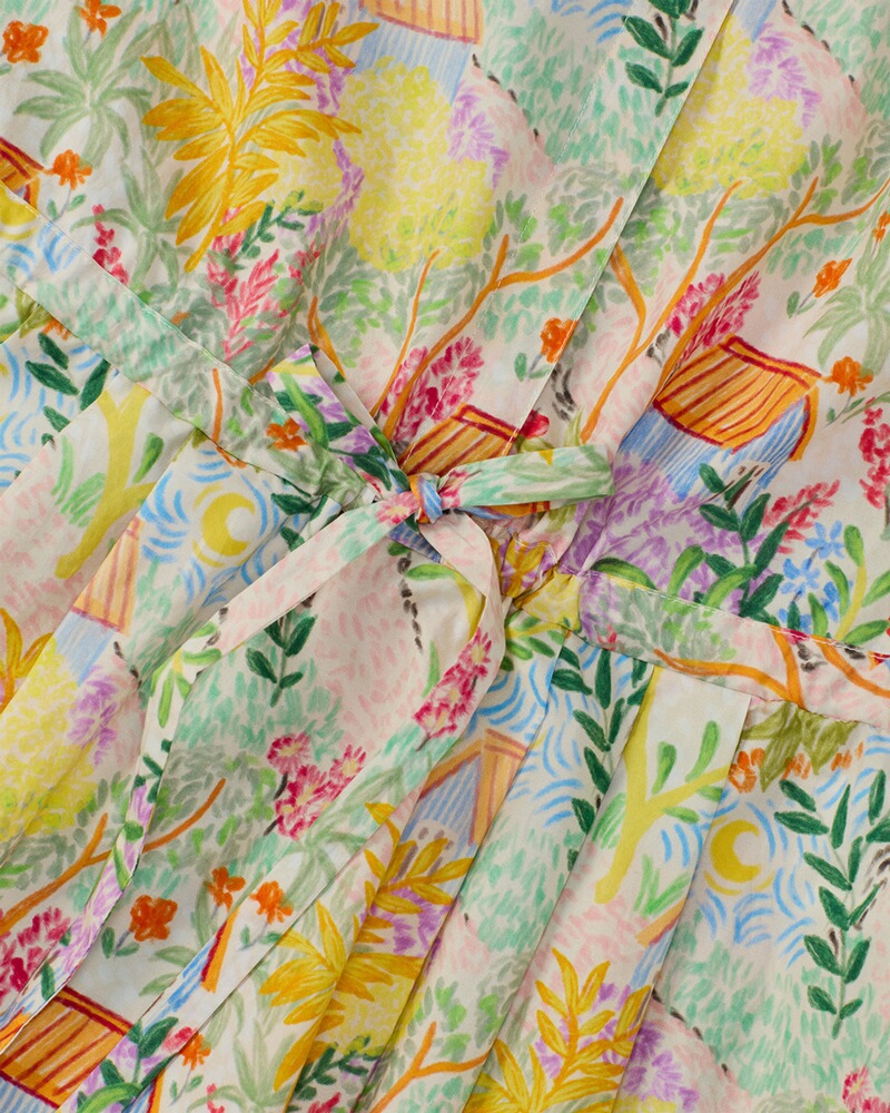 Kleid mit buntem Cottage-Print, REITMAYER