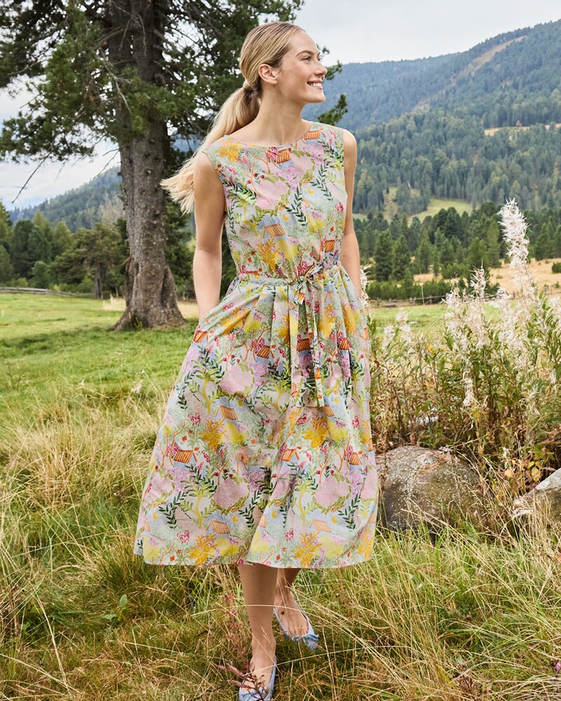 Kleid mit buntem Cottage-Print, REITMAYER