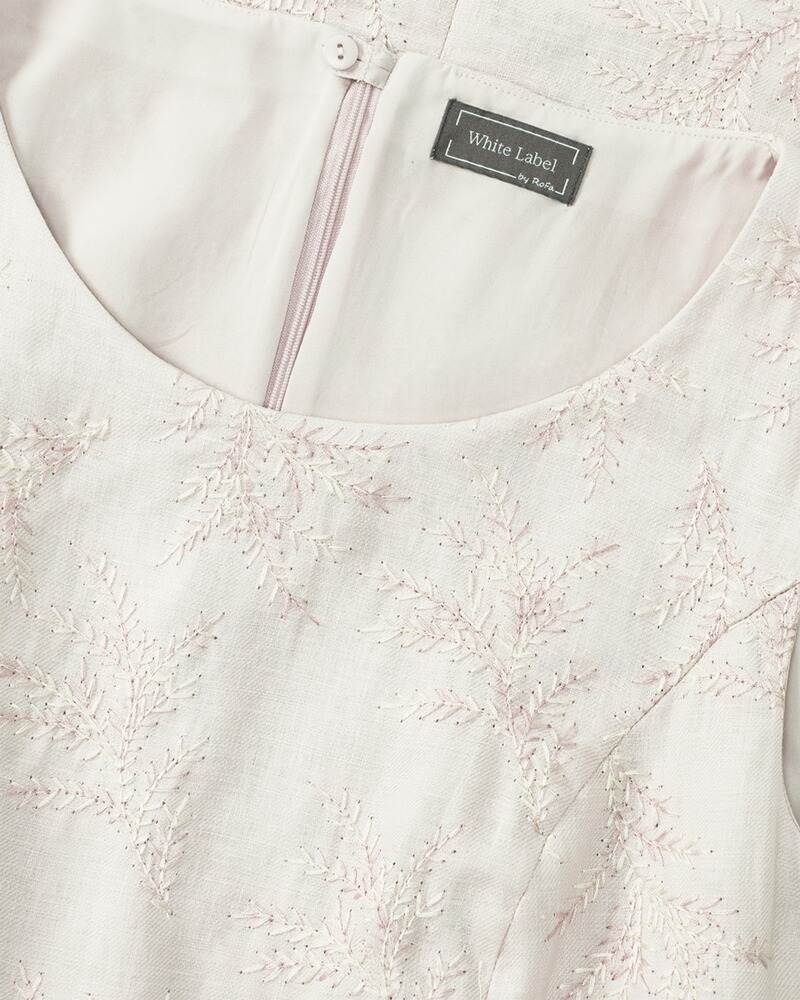 Leinenkleid, White Label