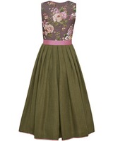 Midi-Dirndl mit Blumenmuster, Berwin