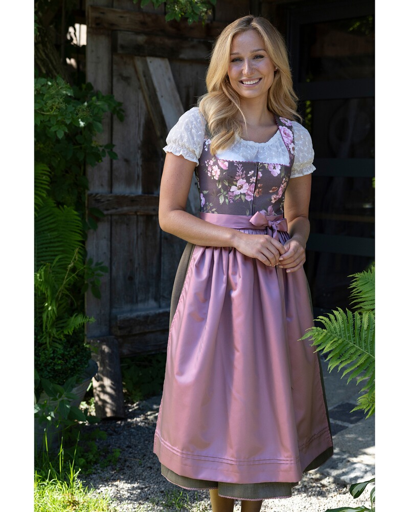 Midi-Dirndl mit Blumenmuster, Berwin