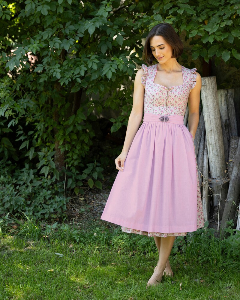 Midi-Dirndl mit Flügelarm, Berwin