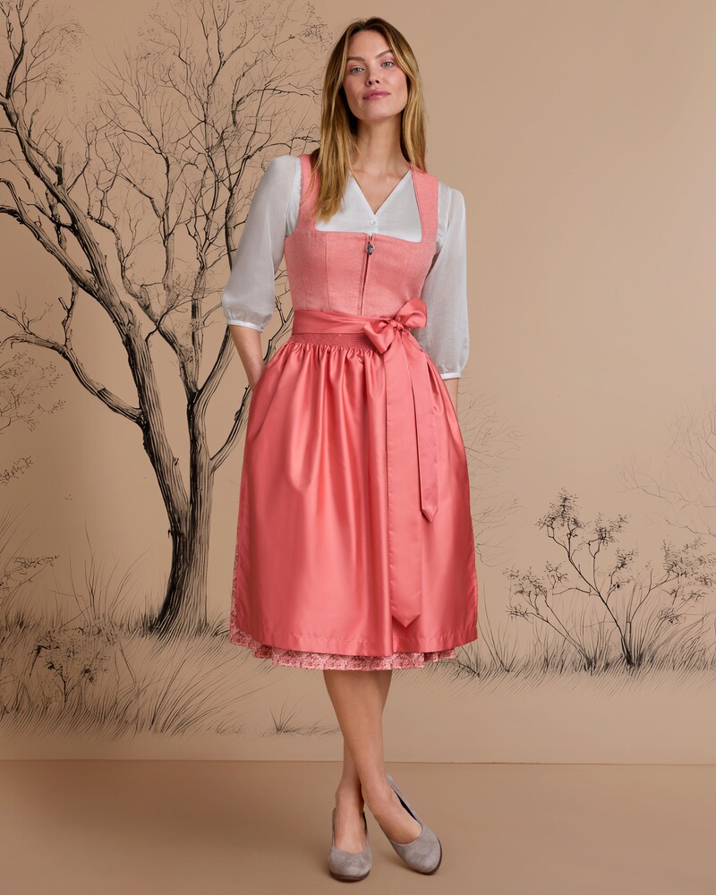 Dirndlbluse mit V-Ausschnitt, Country Line