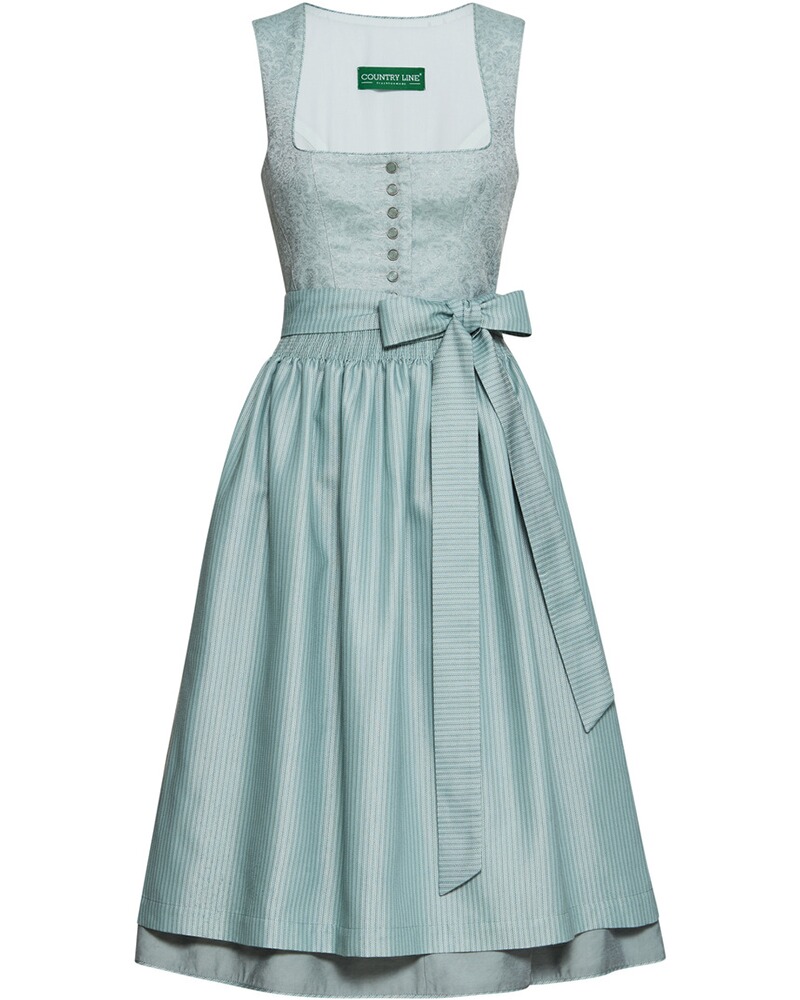 Mid-Dirndl mit Jacquard-Mieder
