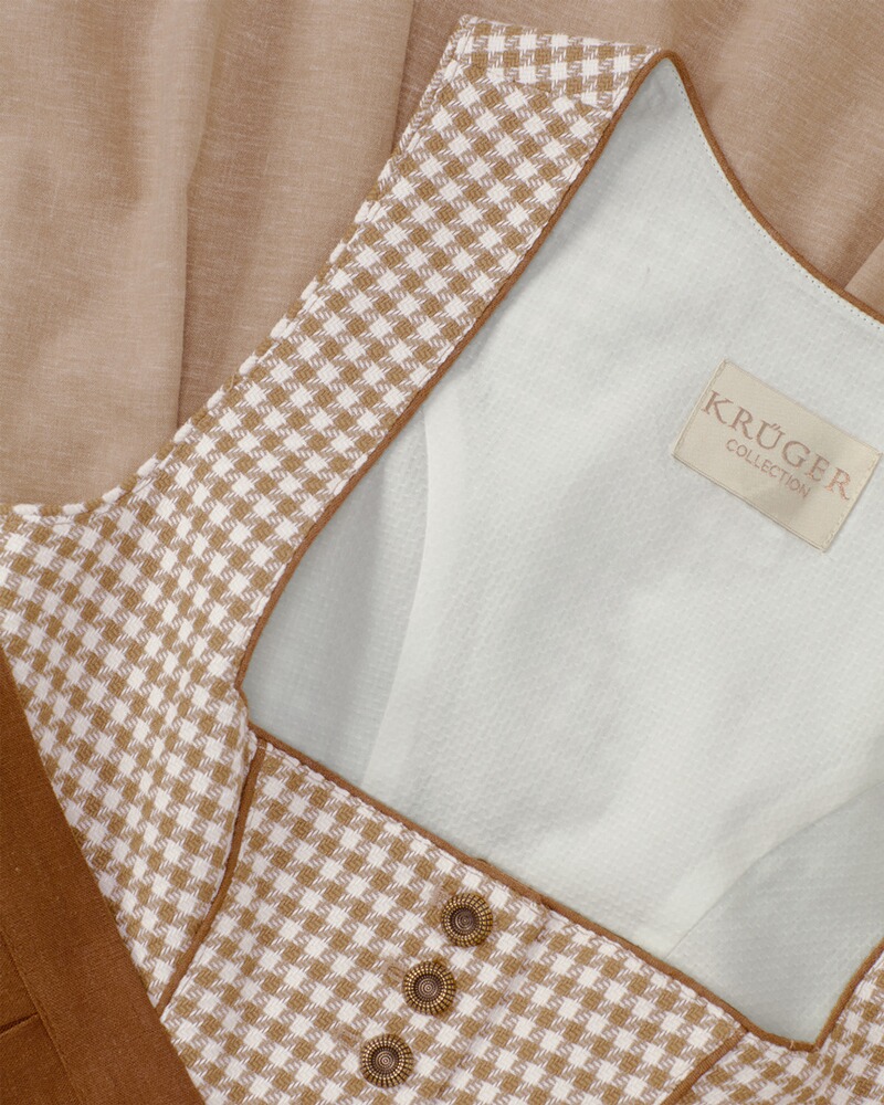 Dirndl mit Hahnentrittmuster, Krüger