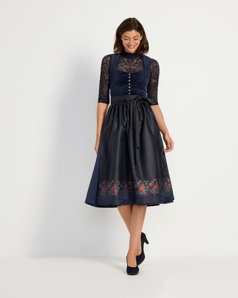 Langes Dirndl mit Rosenschürze, Luis Steindl