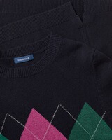 Argyle-Strickkleid, HIGHMOOR