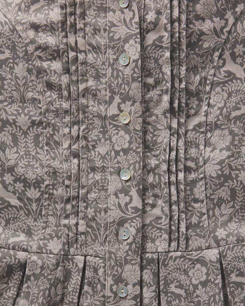 Druckkleid mit Biesen, REITMAYER