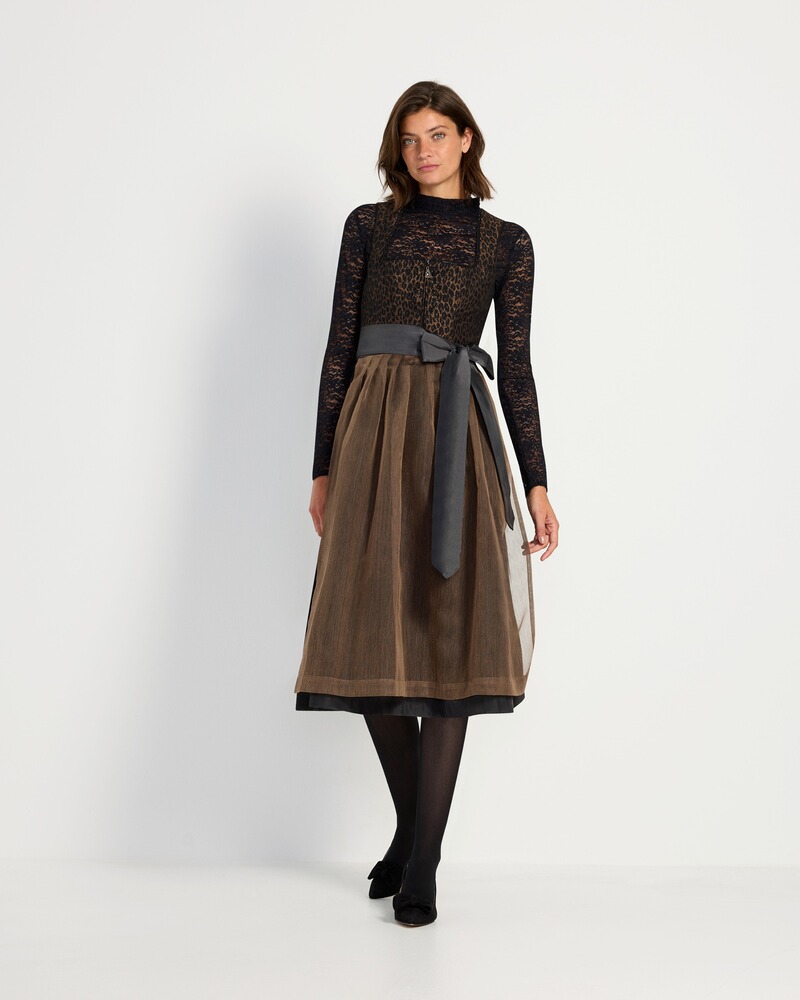 Midi-Dirndl mit Leo-Mieder, Country Line