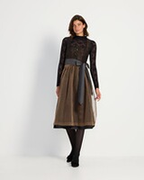 Midi-Dirndl mit Leo-Mieder, Country Line