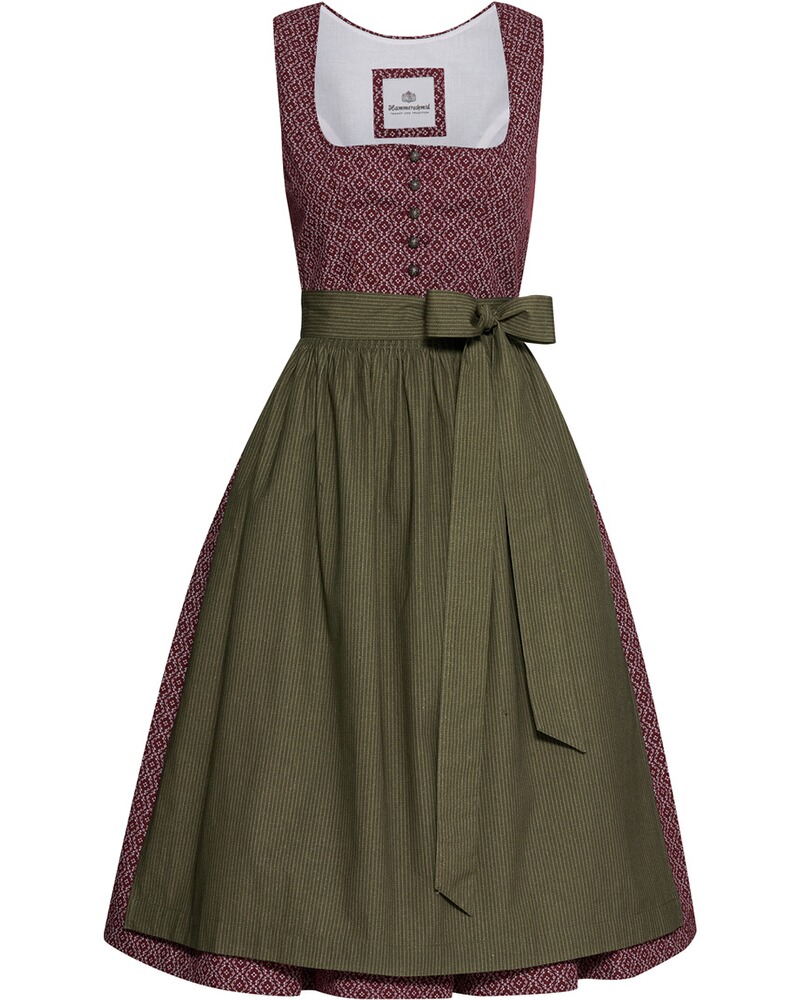 Midi Jacquard-Dirndl Braunsee