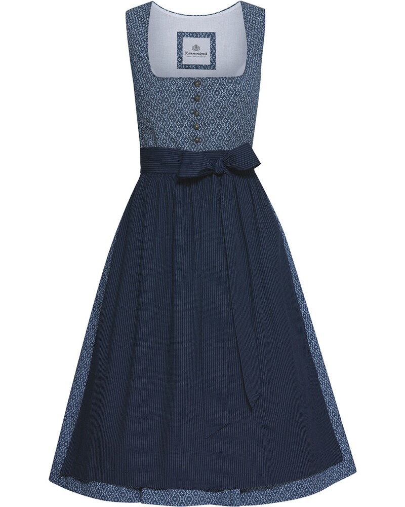 Midi Jacquard-Dirndl Braunsee