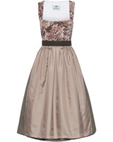 Langes Dirndl mit Jacquard-Mieder, Berwin