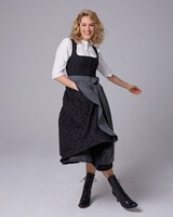 Langes Dirndl mit Lochstickerei, Berwin