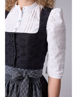 Langes Dirndl mit Lochstickerei, Berwin