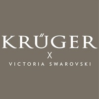 Karo-Dirndl Blau - Skye Romance - Krüger x Victoria Swarovski, Krüger Collection