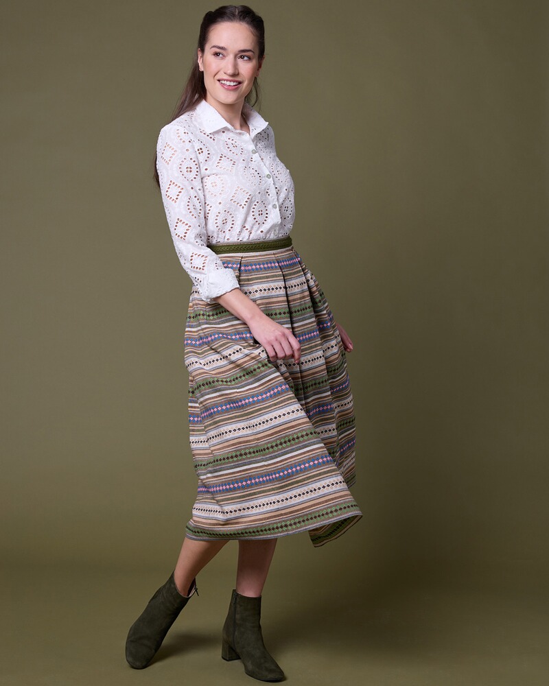 Jacquard-Rock mit Streifen, Berwin