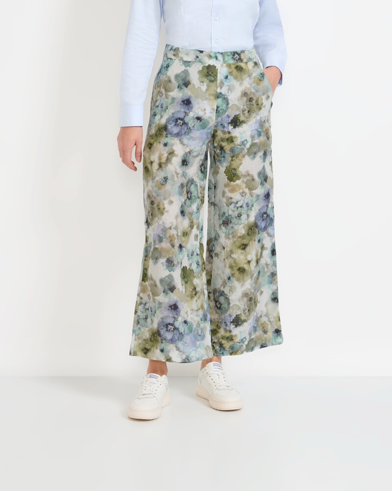 6/8-Leinenhose Albena, Raffaello Rossi