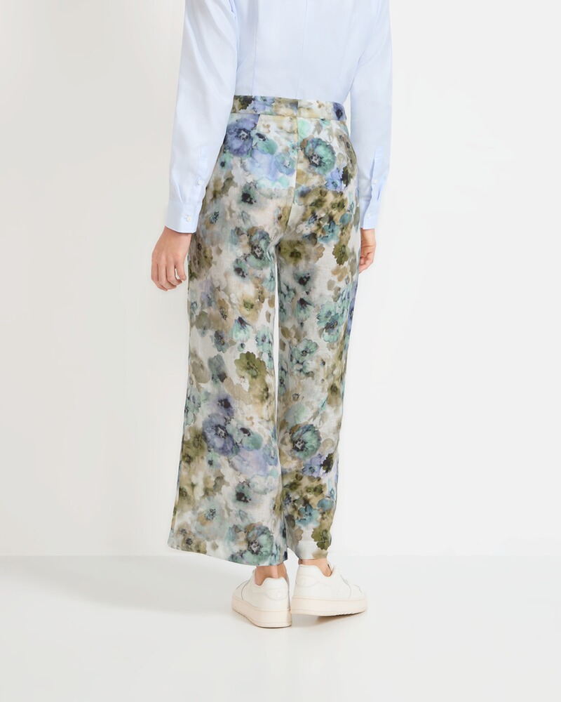 6/8-Leinenhose Albena, Raffaello Rossi