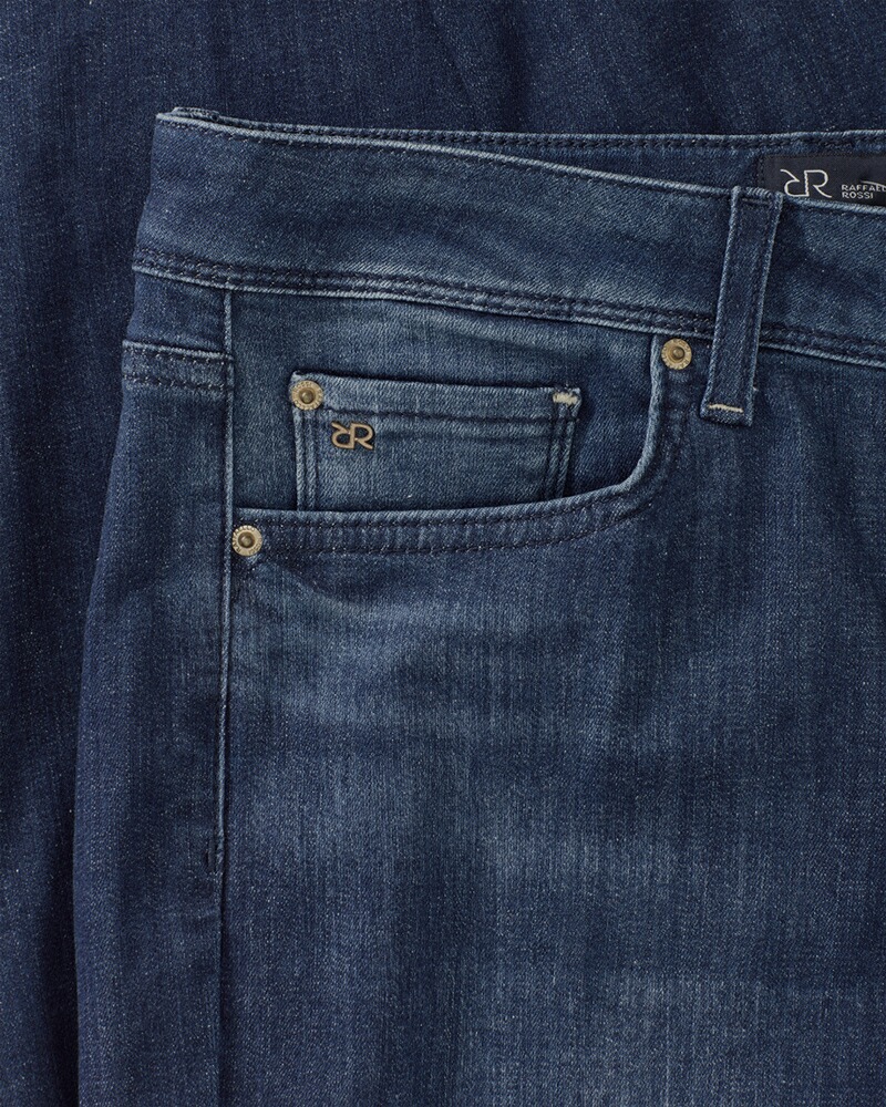 5-Pocket-Jeans Vic Flared, Raffaello Rossi