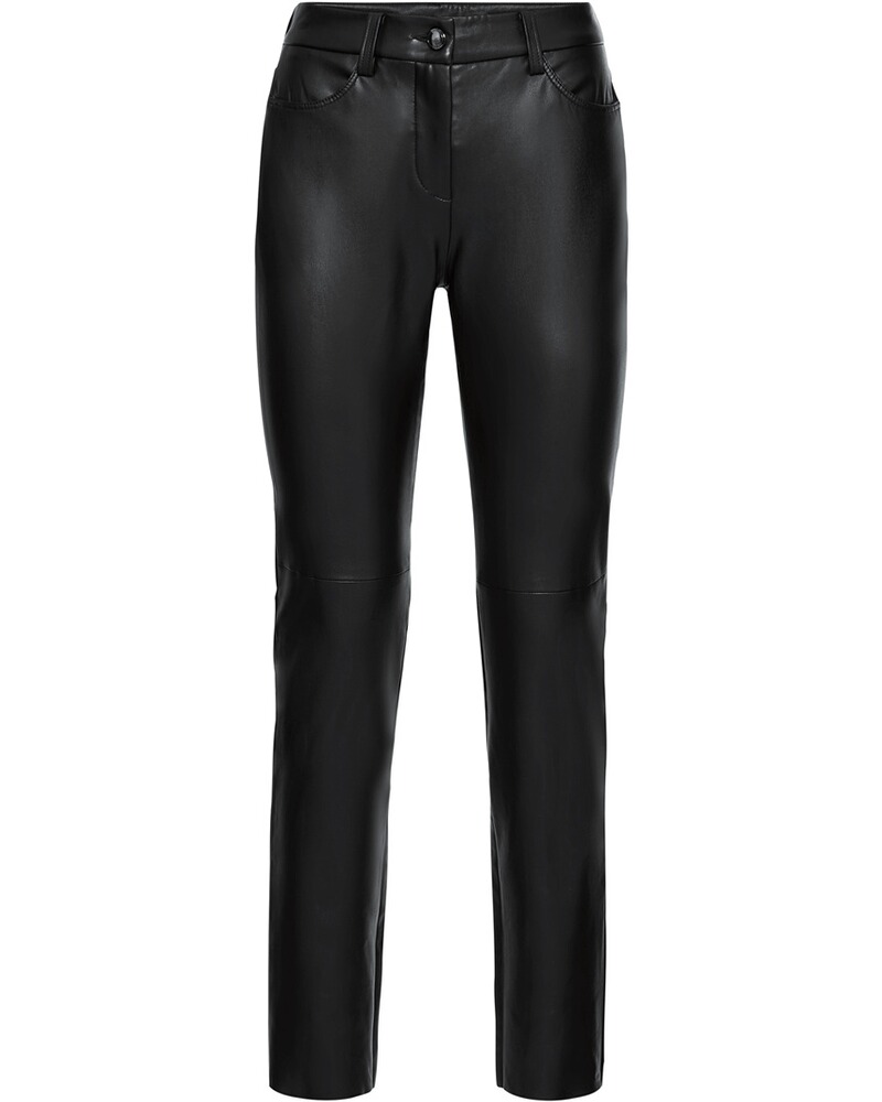 Skinny Kunstlederhose
