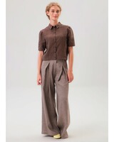 Weite Nadelstreifenhose Henrike, FELICITAS