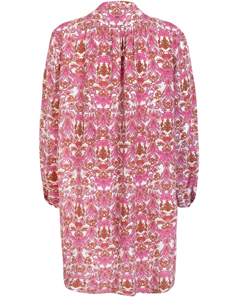 Lange Stehkragenbluse RatiL, Petromax