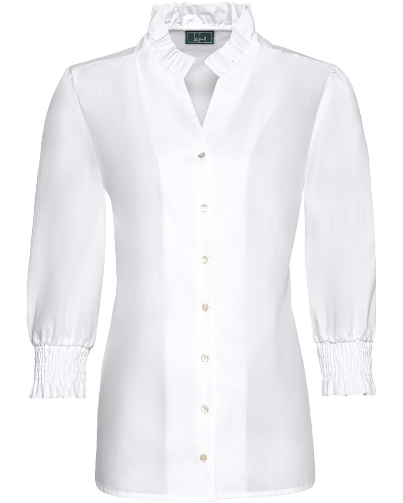Bluse mit Puffärmeln