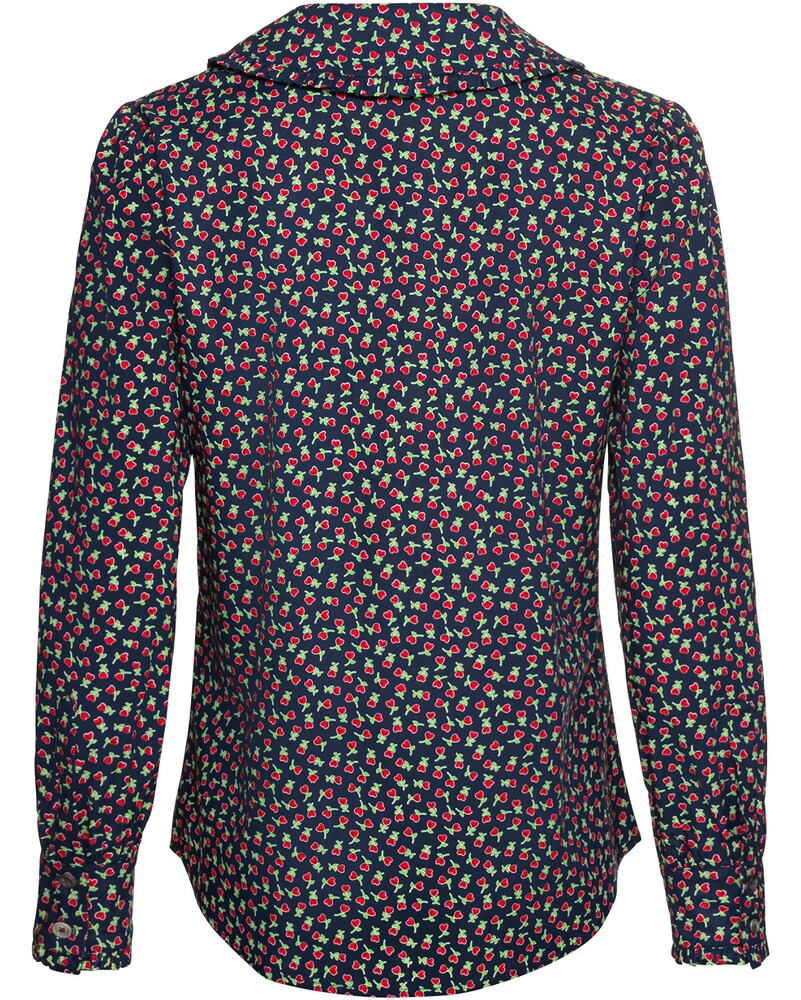 Bluse mit Rüschenkragen, REITMAYER