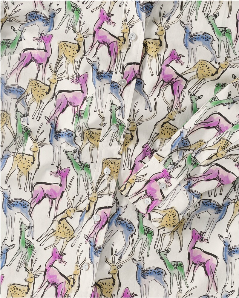 Bluse mit Hirsch Motiv, REITMAYER