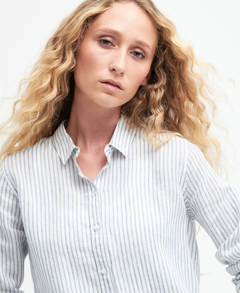 Streifenbluse Marine, Barbour