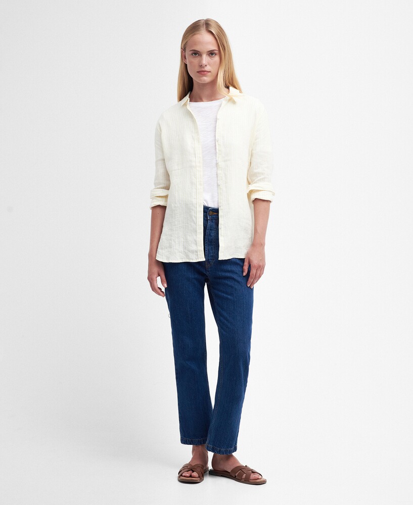 Streifenbluse Marine, Barbour