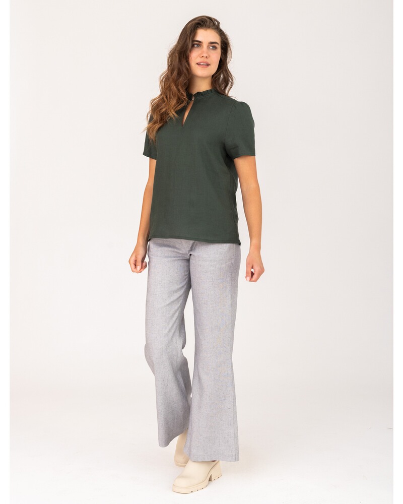 Rundhals-Blusenshirt Banu, FELICITAS