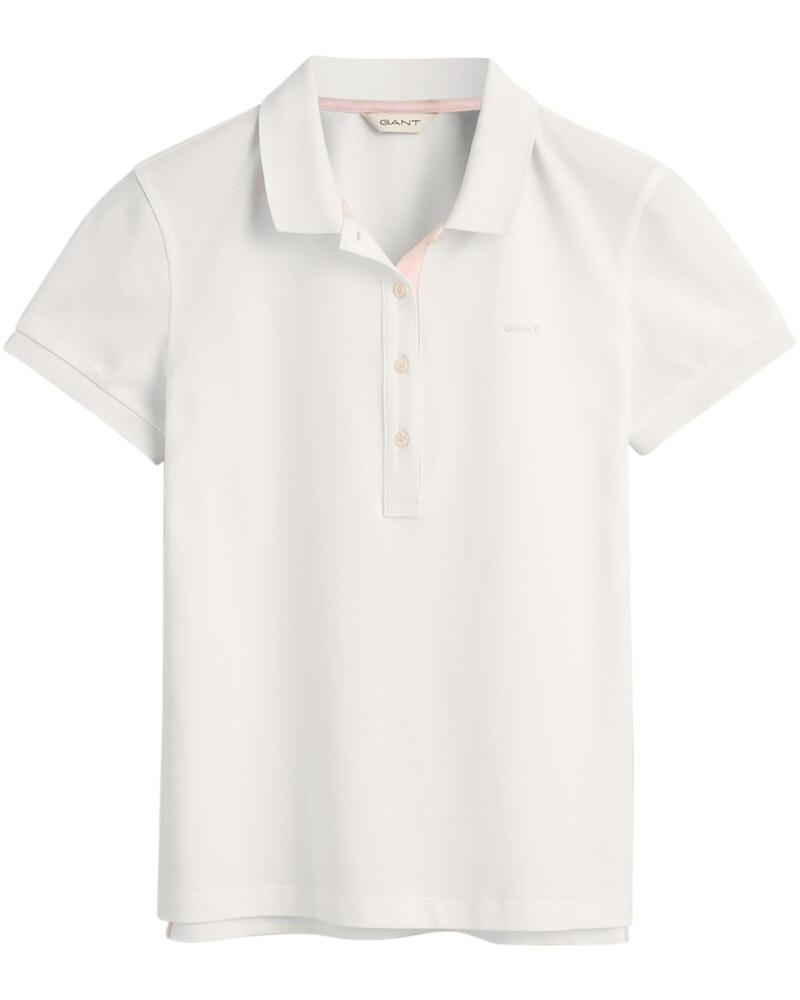 Piqué-Poloshirt mit Kontrast