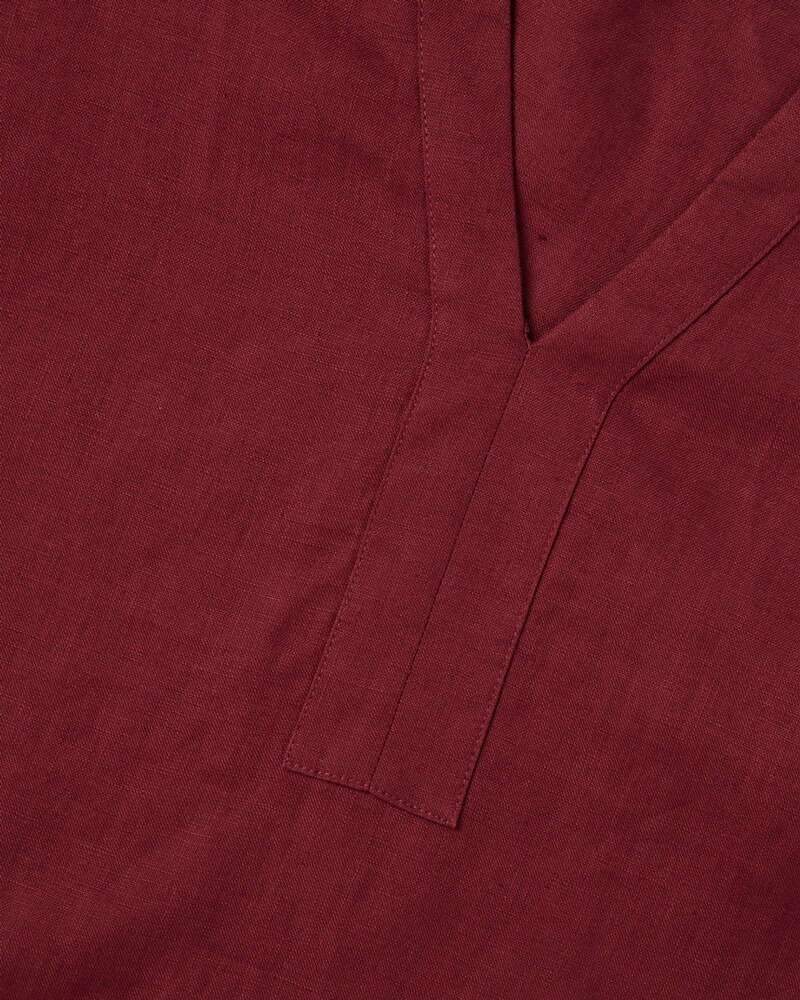 Leinen-Blusenshirt, In Linea