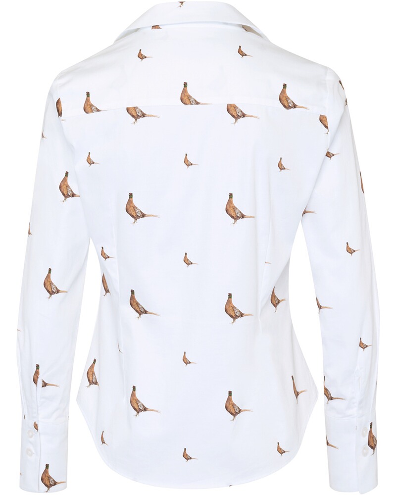 V-Hemdbluse Harper Fasanmotiv, Hartwell