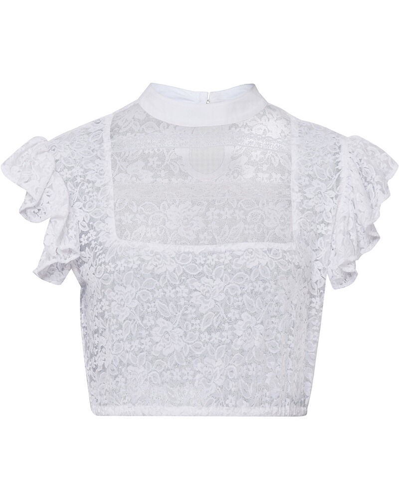 Dirndlbluse aus Spitze