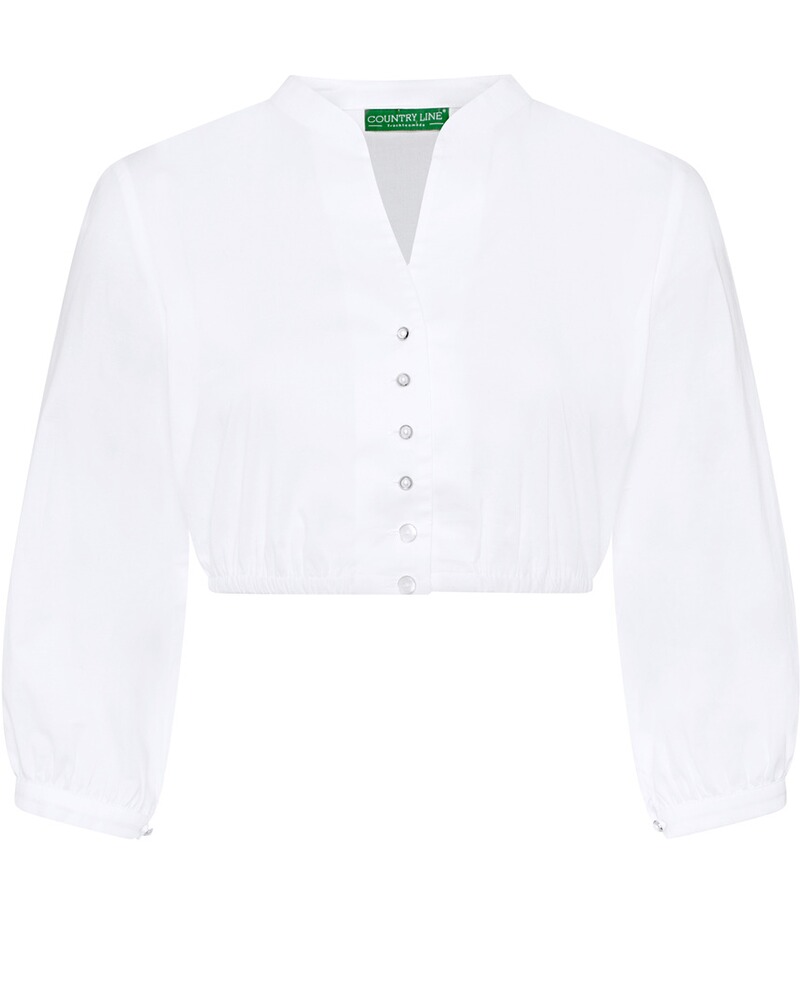 Dirndlbluse mit 3/4-Arm