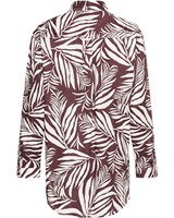 Hemdbluse mit Allover-Print, camel active