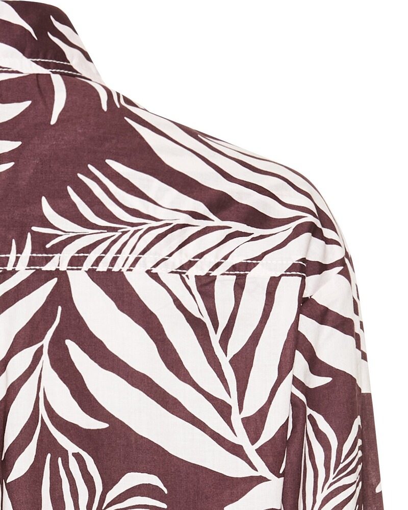 Hemdbluse mit Allover-Print, camel active
